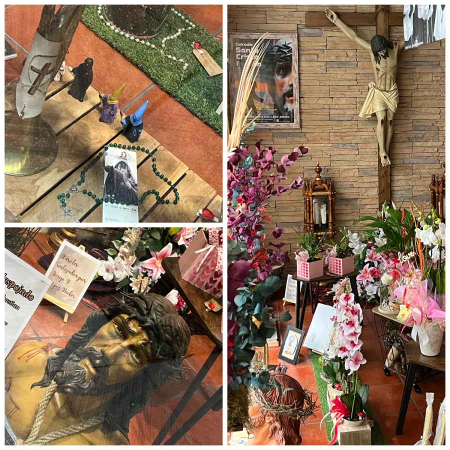 Detalle de Begoarte y flor